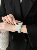 Redmi Watch 5 Lichi Desen Atina Siyahı Deri Kordon (Model 2) - 5