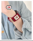Apple Watch 41mm S9/8/7 Uyumlu Duman Moru Naylon Örgü Kordon - 11