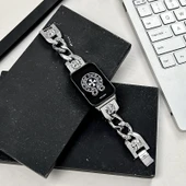 Xiaomi Bileklik 9Pro Gümüş Metal Kordon ve Su Jeli Film - 1