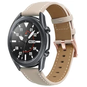 Garmin Venu 2s Siyah Deri Kordon - Rose Gold Tokalı - 8