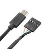 50cm DuPont 9Pin - Type-C Data Kablosu - 4
