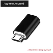 Çoklu Arayüz USB Adaptörü - Apple - Android Siyah Alaşım - 1