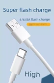 Vivo Hızlı Şarj Kablosu 1m - Özel Flash Şarj Serisi - 8