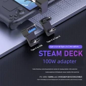 Type-C - USB-A Dişi OTG Adaptör - U Şekilli, 11mm Aralık - 3