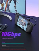 Type-C - USB-A Dişi OTG Adaptör - U Şekilli, 11mm Aralık - 7