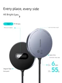 Manyetik Ultra İnce 15W Kablosuz Şarj Aleti - Qi2 Sertifikalı - 6