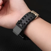 Casio 22mm TPU Kırmızı Saat Çerçevesi - 2'li Paket - 6