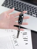 Xiaomi Bileklik 9 (NFC) için Metal Saturn Kordon - Gümüş - 6