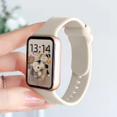 Xiaomi Bracelet 8 Pro Silikon Kordon - Kayısı Rengi - 1