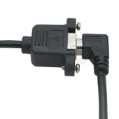 USB-B Yazıcı Uzatma Kablosu - 0.3m - Düz Başlık - 9