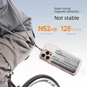 Manyetik Kablosuz Powerbank 5000mAh - Altın - 4