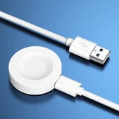 Huawei Watch GT Cyber Kablosuz Şarj Aleti - Beyaz thumbnail 2