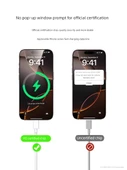 iPhone 16/15 Serisi 45W Şarj Aleti + 1.0m Çift C Tipi Örgülü Hızlı Şarj Kablosu - 4