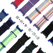 Huawei 4X Çocuk Akıllı Saat Naylon Kordon - Şarap Kadehi Köpek Yavrusu - Sis Moru thumbnail 3