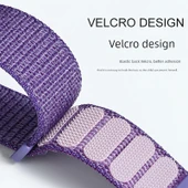 Huawei 4X Çocuk Akıllı Saat Naylon Kordon - Şarap Kadehi Köpek Yavrusu - Sis Moru thumbnail 4