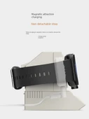 Manyetik Saat Şarj Standı - Siyah - OPPO Watch X2, 4pro, One Plus Watch 2, 3, 3Pro, SE - 5