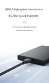 Type-C Micro USB 3.0 Hızlı Data Kablosu - 1m Type-C Alaşım Kılıf - 6