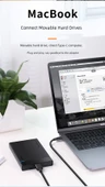Type-C Micro USB 3.0 Hızlı Data Kablosu - 1m Type-C Alaşım Kılıf - 7
