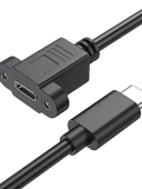 Type-C USB 3.1 Uzatma Kablosu - 1m - 16 Çekirdek - 10GPBS - 3