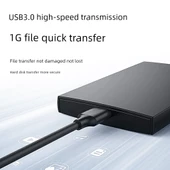 Type-C Micro USB 3.0 Hızlı Data Kablosu - 1.5m Type-C Alaşım Kılıf - 2