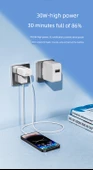 30W GaN PD Hızlı Şarj Aleti - Mor - 8
