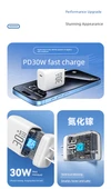 30W GaN PD Hızlı Şarj Aleti - Mor - 5