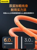 USB Type-C - Type-C Hızlı Şarj Kablosu - 2 Metre - Siyah - 100W 6A - 4