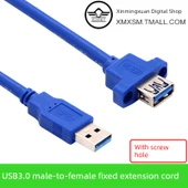 Yüksek Hızlı USB 3.0 Uzatma Kablosu - 0.5m Mavi - 2