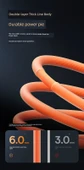 USB Type-C - Type-C Hızlı Şarj Kablosu - 2 Metre - Siyah - 100W 6A - 10