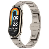 Xiaomi Bileklik 9 Titanyum Kayış - Titanyum Renk Verici - 1