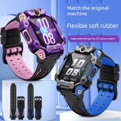 Little Genius Z7S Akıllı Saat Kordonu - Fengxin Mor + Şeffaf Kılıf thumbnail 2