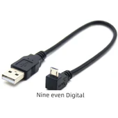 Micro USB Dirsekli Data Kablosu 2A Hızlı Şarj - 1.5 Metre - Aşağı Açılı - 1