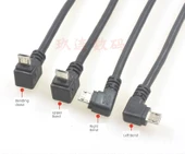 Micro USB Dirsekli Data Kablosu 2A Hızlı Şarj - 50cm - Sağ Açılı - 9