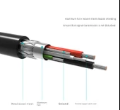 Micro USB Dirsekli Data Kablosu 2A Hızlı Şarj - 1 Metre - Sol Açılı - 8