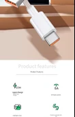Xiaomi 14/Pro Özel 2 Adet 1 Metre Şarj ve Data Kablosu - 6
