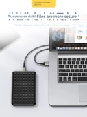 Çift Başlıklı USB 3.0 Erkek-Erkek Data Kablosu - 1.5m PVC - 4