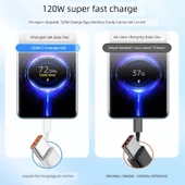 Redmi K70 Pro 120W Hızlı Şarj USB-C Data Kablosu - 2 Metre - 3