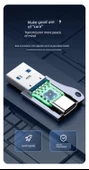 USB - Type-C Lightning Adaptör - Rui Siyahı - 11