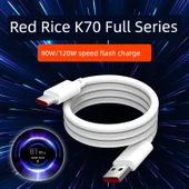 Redmi K70 Pro 120W Hızlı Şarj USB-C Data Kablosu - 2 Metre - 2
