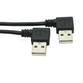 Dirsek USB Erkek Erkek Data Kablosu - 0.5m Soldan Sola - 8