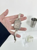 Siyah Paslanmaz Çelik Apple Watch Kordonu - 44mm (iWatch 4/5/6/SE) - 6