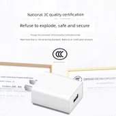 5V 2A USB Şarj Aleti - Apple Uyumlu Data Kablolu (Model 1) - 2