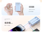 20000mAh Hızlı Şarj Powerbank - Gradyan Renkli - 22.5W Yüksek Uyumluluk - 7