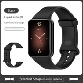 Xiaomi Bileklik 9Pro Silikon Kordon - Siyah - 1