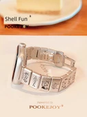 Apple Watch 38mm (1~3. Nesil) Metal Kordon - Gümüş Köpek Yavrusu - 8