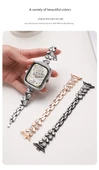 Xiaomi Bracelet 9Pro Rose Gold Kalp Beyaz Taşlı Zirkon Bileklik - 8