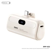 5000mAh Kompakt Taşınabilir Şarj Aleti - Ay Işığı Beyazı - Type-C thumbnail 8