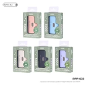 5000mAh Kompakt Taşınabilir Şarj Aleti - Ay Işığı Beyazı - Type-C thumbnail 5