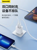 Çift USB Portlu Şarj Aleti - 10W - 1m Type-C Kablolu - 4