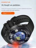 Huawei Watch 4 (46mm) Mavi Koruyucu Kılıf - Entegre Ekran Filmli - 4
